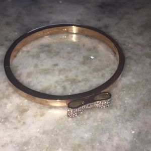 Kate Spade Rose Gold Bow Bracelet